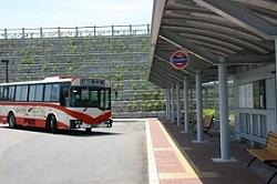 Hokuriku Railroad Bus stop for 