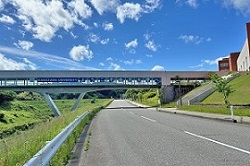 To the South